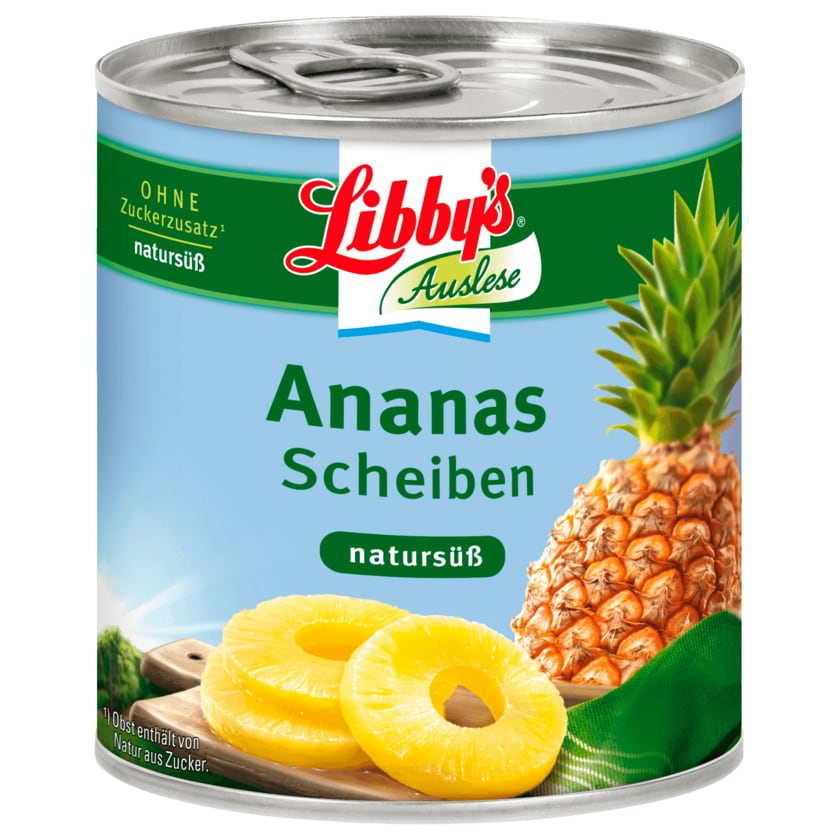 Libby's Ananas Scheiben natursüß 425g